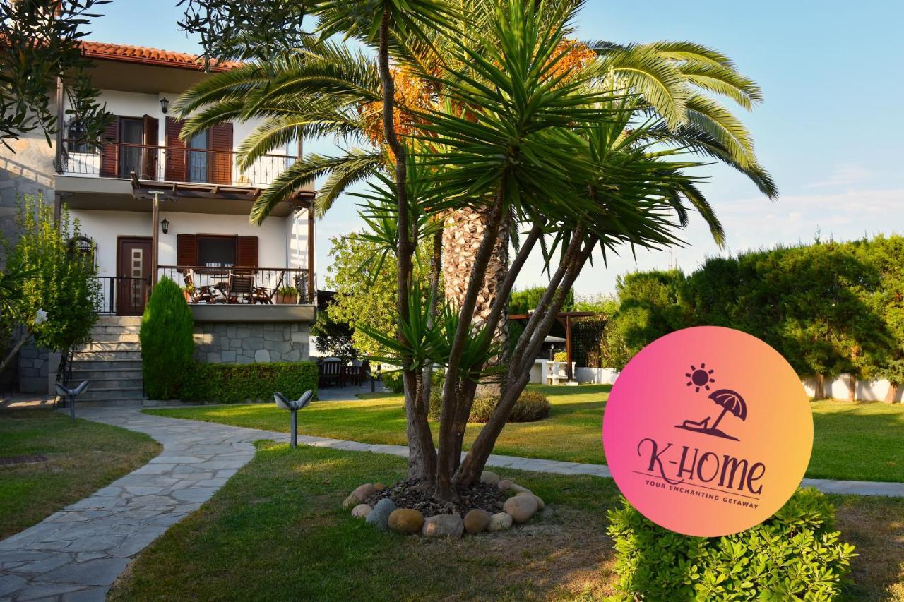 K-Home Villa, Your Enchanting Getaway Pefkochori Exterior photo
